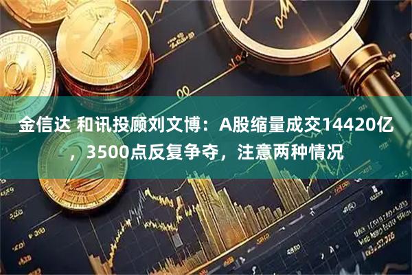 金信达 和讯投顾刘文博：A股缩量成交14420亿，3500点反复争夺，注意两种情况